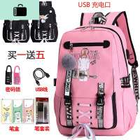 书包女小学生初中高中大学生背包双肩包大容量学院韩版新款NEW LAKE