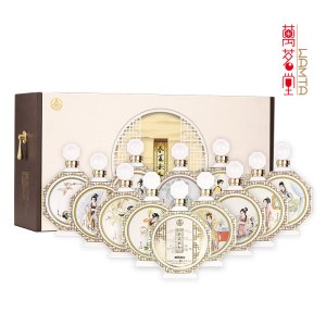 春夏秋冬十二金钗酒52度白酒500ml(12瓶装)整箱装