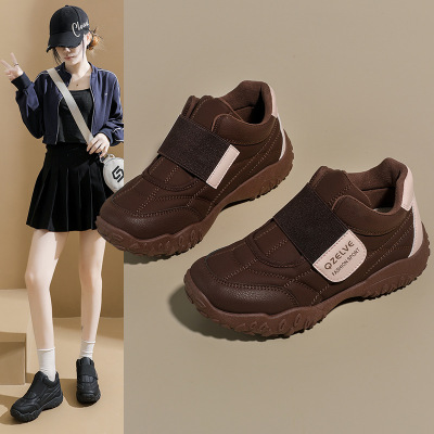 秋季新款ins韩版透气小白鞋女学生厚底百搭休闲运动板鞋_3