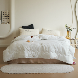 吉祥三宝家纺高保暖仿生绒被芯学生宿舍单人双人被家用春秋被冬被