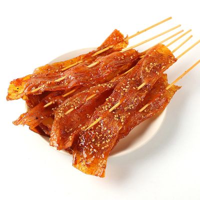 00卤烤豆腐串即食兰花干麻辣孜然小零食豆干香辣烤面筋豆制品品牌:湛