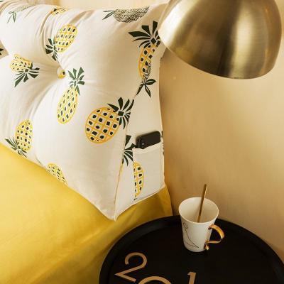 美帮汇三角床上靠枕床头软包双人沙发公主风靠垫寝室抱枕榻榻米大靠背板