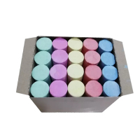 柔宠大号加粗粉笔 混色 单盒装