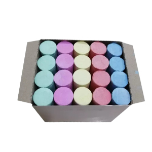 柔宠大号加粗粉笔 混色 单盒装