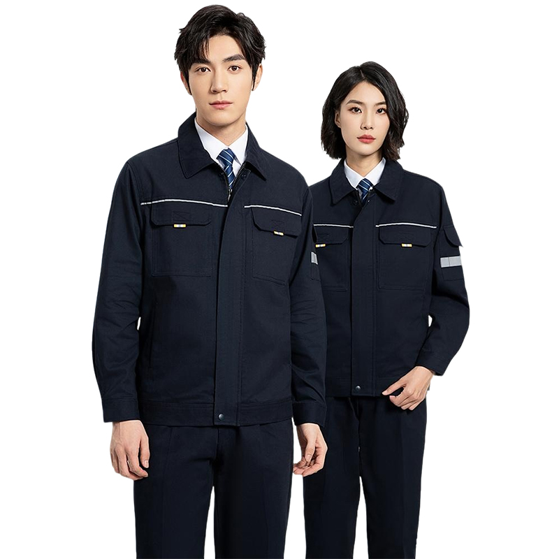 天鸣 纯棉TM-L902春秋工作服 S-5XL 套