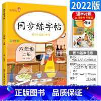 六上 语文 [正版]2024春小学生练字帖小学生一年级二三四五六年级上册下册语文同步练字帖人教版控笔训练硬笔书法每日一练