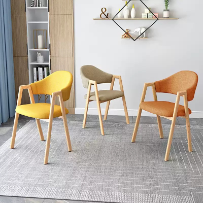 易企采 1把装 办公椅商务培训椅400*470*780mm咖啡色/绿色/橙色/灰色/蓝色可选(颜色备注)