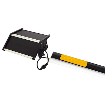 HXHX HX4503 3.7V 0.5W IP66 0.5HZ LED 斜拉线警示灯 黑黄色