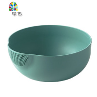 容量淘米器厨具洗米筛洗米器家用用品厨房菜篮子滤水过滤勺。搅棒 FENGHOU 珊瑚红洗菜篮洗菜篮