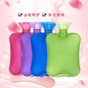 美帮汇热水袋女暖肚子经期暖注水大号宝宝暖手袋温水热水带暖水袋
