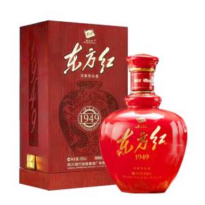 剑南春东方红1949 52度500ml 收藏摆柜 礼赠佳品