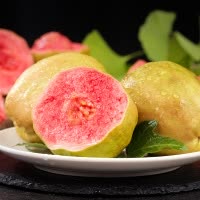 [西沛生鲜]新鲜红心芭乐 番石榴 净重3斤装 新鲜水果 甘甜可口