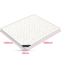 鑫虎威 办公家具简约椰棕床垫1.2米床垫舒适软硬适中亲肤面料床垫