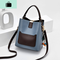 女包2020春夏新款水桶包韩版百搭网红斜挎包少女质感大容量单肩包NEW LAKE女斜挎包