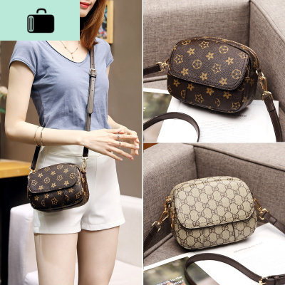 质感迷你小包包2020新款时尚复古单肩斜跨包多层百搭小圆包女包潮NEW LAKE女斜挎包