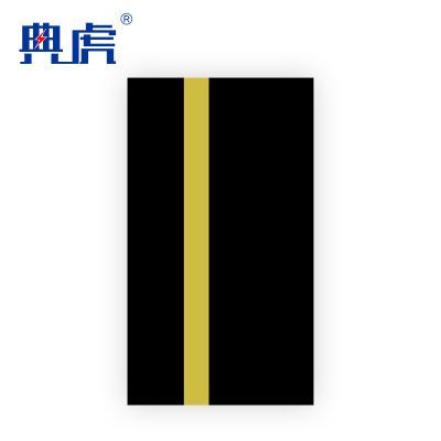 典虎 警示线橡胶垫 单边警示线 10kV 5mm 平方米
