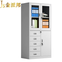 金派邦 偏五斗文件柜(加厚) 850*390*1850mm (台)