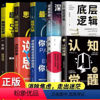 10册 复盘套装 [正版]认知觉醒+复盘书籍解决人生问题的自我引导法则 工作效率高效学习方法 知识萃取与快速创新的实操