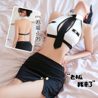 长夜漫漫情趣内衣性感秘书ol制服职业装角色扮演空姐包臀裙女1913