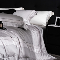 高端轻奢现代风A类100s澳棉四件套纯棉套件清爽透气母婴用