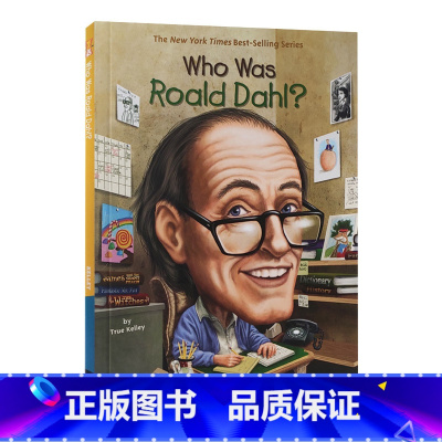 [正版]英文原版 Who Was ROALD DAHL 谁是罗尔德达尔 知名作家系列 英文版 进口英语原版书籍