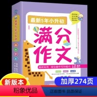 小升初满分作文 小学升初中 [正版]2023新5年小升初满分作文书范文大全写作辅导一本全选小学生四至六到五年级上册下册人