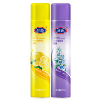 好迪铃兰国际香型+柠檬香型空气清新剂320ml*2瓶