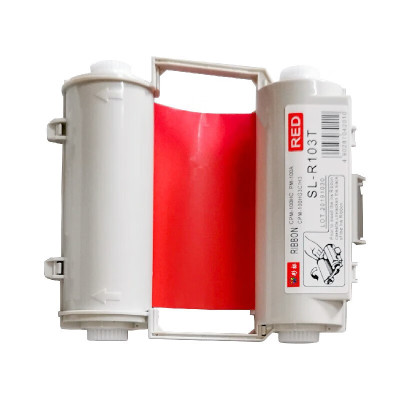 彩标 SL-R103T 110mm×55m 加强色带(计价单位:个)红色