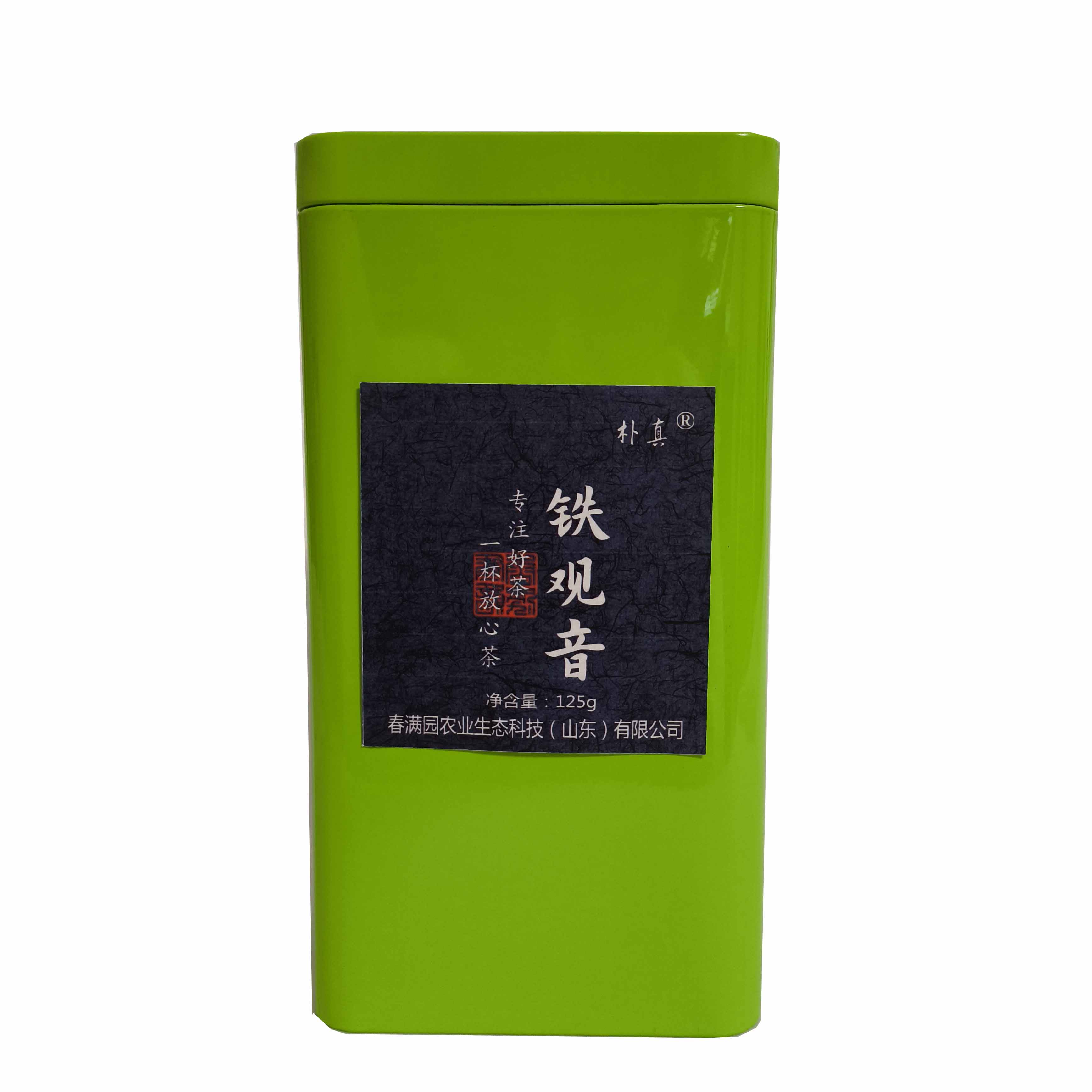 朴真铁观音125g罐