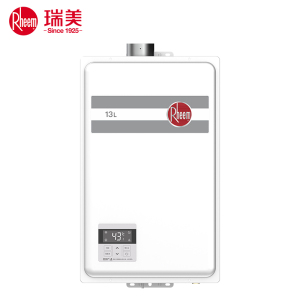 瑞美(REME) 二级能效防冻型燃气热水器 JSQ25-GTD 恒温水量伺服器强排式金属面板