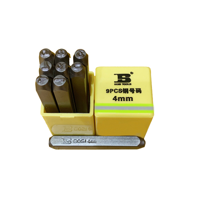 波斯(BOSI) 荧光系列9件套钢号码 4mm 套