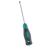长鹿工具 双色柄抗油螺丝刀6*150十字 1支