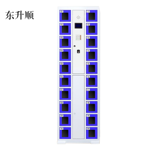 东升顺智能手机柜存放柜存包柜储物柜20门透明款