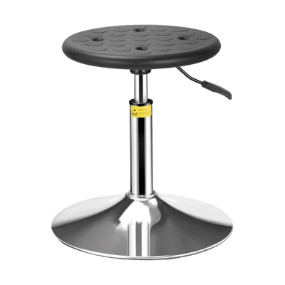 臻远ZY-7932防静电椅子车间流水线升降椅子 36-50CM银吧盘脚