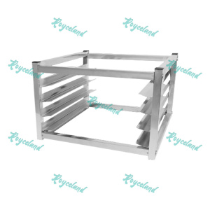 洛诗莲 (RoyceLand) 置物架冷柜冰箱多层托盘架厨房工作台内部隔层架烤盘架 4层盘架