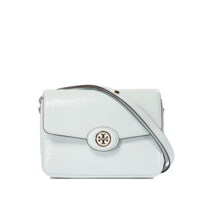 托里.伯奇(TORY BURCH)牛皮拼接女士可转换单肩包时尚百搭配色斜