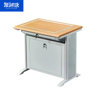 聚越唐(JUYUETANG)可定制培训翻转电脑桌 800*600*770 张