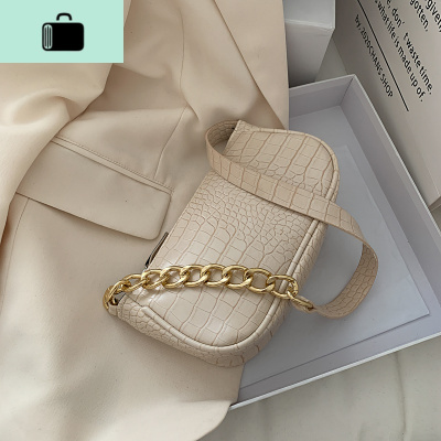 夏天小挎包包2020新款潮网红时尚单肩腋下包奶茶色百搭高级感女包NEW LAKE女士单肩包