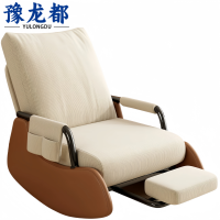 豫龙都 午休躺椅 带脚踏 把