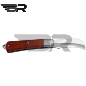 BR勃瑞/直刃木柄电工刀/BR-113/把