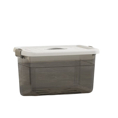 百晟长恒 BSCH-A82E 80L 白盖透明 收纳箱(计价单位:个)白盖透明