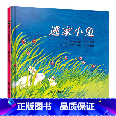 [精装]逃家小兔 [正版]妈妈买绿豆绘本 3-8岁儿童图画书 课外书 读物故事书图画书绘本明天出版社妈妈买绿豆精装信谊系