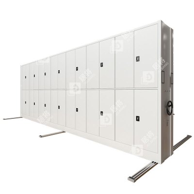 居将 电动密集架移动档案柜钢制轨道密集柜 一列7组