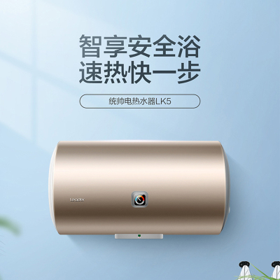 统帅(Leader)海尔出品家用60升电热水器 速热抑菌 安全防电墙长效保温LES60H-LK5