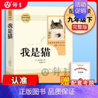 [人教版/九下]我是猫 [正版]艾青诗选和水浒传人民教育出版社九年级上册原著完整版唐诗三百首简爱儒林外史人教版语文配套名