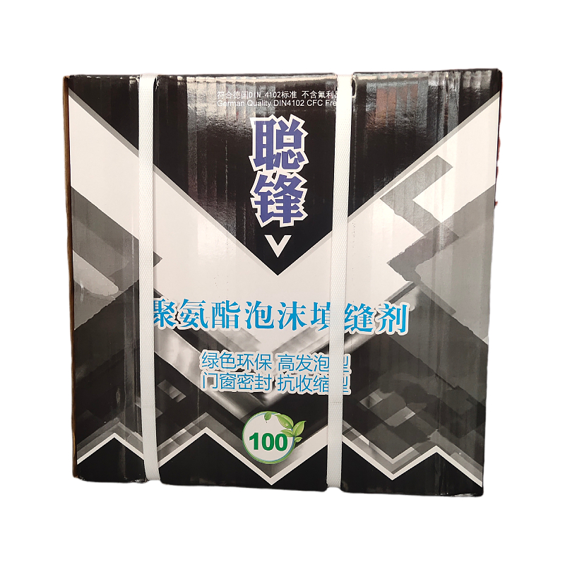 聪锋 聚氨酯泡沫填缝剂 高硬度 抗收缩 干的快 泡孔细 15瓶/箱