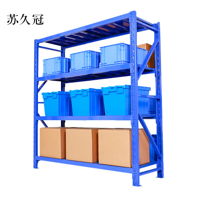 苏久冠承重180kg货架置物架钢制货架长200宽60高200CM