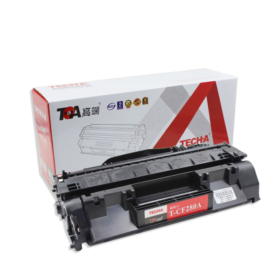 高端 T-CF280A 2.7K带芯片适用惠普80A打印机墨盒400 M401DN M425DNW碳粉 硒鼓 黑色