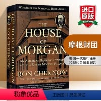 摩根财团 [正版]华研原版 摩根财团 英文原版 The House of Morgan 美国一代银行王朝和现代金融业崛起