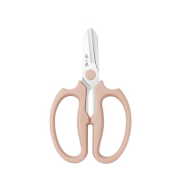 张小泉花艺剪刀鲜花工具插花剪刀宽口水果修枝剪花店专用剪刀8138